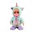 Boneca Baby Pelúcia Azul e Roxo Com Som e Movimento - 28cm - 1 unidade - Rizzo - Imagem 1
