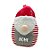 Papai Noel com Pijama de Pelúcia Personalizado - 22cm - 1 unidade - Rizzo - Imagem 1