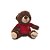 Urso de Pelúcia com Camisa - 24cm - 1 unidade - Rizzo - Imagem 1