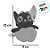 Gato Abóbora com Chapéu de Pelúcia Personalizado - 22cm - 1 unidade - Rizzo - Imagem 4