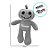 Abóbora Olho Aberto de Pelúcia Personalizada - 21cm - 1 unidade - Rizzo - Imagem 3