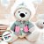 Urso de Pelúcia com Roupão Verde - 30cm - 1 unidade - Rizzo - Imagem 6