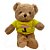 Urso de Pelúcia com Blusa Amarela - 28cm - 1 unidade - Rizzo - Imagem 1