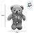 Urso de Pelúcia com Laço Creme - Creme - 28cm - 1 unidade - Rizzo - Imagem 2