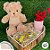 Urso de Pelúcia Marrom com Blusa de Lã - Marrom - 30cm - 1 unidade - Rizzo - Imagem 4