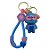 Chaveiro Coelho Metalizado - Azul e Rosa  - 6cm - 1 unidade - Rizzo - Imagem 1