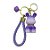 Chaveiro Coelho com Sino - Roxo - 5cm - 1 unidade - Rizzo - Imagem 1