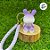 Chaveiro Coelho com Sino - Roxo - 5cm - 1 unidade - Rizzo - Imagem 2