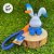Chaveiro Coelho - Azul - 7cm - 1 unidade - Rizzo - Imagem 3