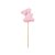 Pick Decorativo - Coelho Rosa - 1 unidade - Rizzo - Imagem 1