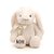 Coelho de Pelúcia Branco com Laço Personalizado - 31cm  - 1 unidade - Rizzo - Imagem 1