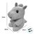 Unicórnio de Pelúcia com Arco Íris - Branco - 20cm - 1 unidade - Rizzo - Imagem 2