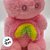 Unicórnio de Pelúcia com Arco-Íris - Rosa - 20cm - 1 unidade - Rizzo - Imagem 3