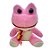 Sapo de Pelúcia com Cachecol - Rosa - 20cm - 1 unidade - Rizzo - Imagem 1