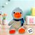 Pato de Pelúcia com Cachecol - 20cm - 1 unidade - Rizzo - Imagem 4