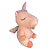 Unicórnio de Pelúcia Asas Metálicas - Rosa - 40cm - 1 unidade - Rizzo - Imagem 2