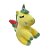 Unicórnio de Pelúcia - Amarelo - 22cm - 1 unidade - Rizzo - Imagem 1