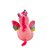 Unicórnio de Pelúcia - Rosa - 22cm - 1 unidade - Rizzo - Imagem 2