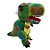Dinossauro de Pelúcia Colorido - Verde - 20cm - 1 unidade - Rizzo - Imagem 1