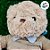 Urso de Pelúcia com Suéter Bege - 37cm - 1 unidade - Rizzo - Imagem 3