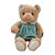 Urso de Pelúcia com Vestido Verde - 50cm - 1 unidade - Rizzo - Imagem 1