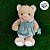 Urso de Pelúcia com Vestido Verde - 50cm - 1 unidade - Rizzo - Imagem 4