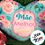 Almofada Coração de Pelúcia - Mãe Melhor Amiga - 26x18,5cm - 1 unidade - Rizzo - Imagem 3