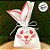 Saquinho de Papel Coelho Branco e Vermelho - 10 unidades - Decora Doces - Rizzo - Imagem 2