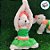 Coelha Decorativa Yoga - 23cm - 1 unidade - Rizzo - Imagem 3