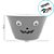 Bowl de Halloween Divertido - Laranja - 25x14cm - 1 unidade - Cromus - Rizzo - Imagem 2