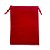 Saquinho de Veludo Premium - Vermelho - 14x20cm - 10 unidades - Rizzo - Imagem 1