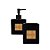 Kit para Banheiro Bath Black com 2 peças - 9x14cm - 1 unidade - Rizzo - Imagem 3