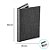 Livro Caixa em MDF com Linho - 25x33x2cm - 1 unidade - Rizzo - Imagem 2