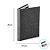 Livro Caixa em MDF com Linho - 18x25x2cm - 1 unidade - Rizzo - Imagem 2