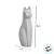 Escultura Gato de Cerâmica - 28x7x9cm - 1 unidade - Rizzo - Imagem 2