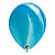 Balão de Festa Látex Liso Decorado - Arco-Íris Azul Superagate - 11" 27cm - 25 unidades - Qualatex Outlet - Rizzo - Imagem 1