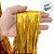 Chicote Metalizado Franja Carnaval 80cm - Dourado - 1 unidade - Rizzo - Imagem 2