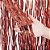 Cortina Decorativa Metalizada Rose Gold Ondulada 1x2m - 1 unidade - Rizzo - Imagem 1