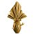 Saco Express 35x35cm para Ovos de 250g a 350g - Ouro Antigo Fosco - 25 unidades - Cromus - Rizzo - Imagem 1