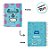 Caderno Smart Univ. Com Folhas Reposicionáveis - Monstros S.A - Ref. 4489 - Disney Original - 1 unidade - DAC Art - Rizz - Imagem 3