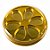 Caixa para Bombons Gourmet - Dourado - 18x18cm - Cód. 14360 - 10 unidades - BWB - Rizzo - Imagem 1