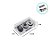 Caixa Para 3 Meios Ovos 50g Com Visor - Jump - 15,5x8x5cm - 6 unidades - Cromus - Rizzo - Imagem 2