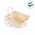Cesta Decorativa de Bambu Retangular com alça - 18cm - 1 unidade - Cromus - Rizzo - Imagem 3
