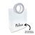 Sacola PVC com Alça Redonda de Couro Branca Personalizada com Nome - 22,5x20x10cm - 1 unidade - Artlille - Rizzo - Imagem 2