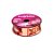 Fita de Cetim 10m x 22mm - Cor 204 - Chocolate Gourmet Clássico Marrom - Rolo 10 metros  - 1 unidade - Progresso - Rizzo - Imagem 2