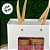 Sacola de Papel com Gaveta e Visor Alça Kraft 20x22x9cm - Branca - 10 unidades - Rizzo - Imagem 5