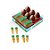 Kit Jogo De Páscoa Para 6 Ovinhos De 50g - Jogo Da Memória - 16x16x5,5cm - 1 unidade - Cromus - Rizzo - Imagem 1