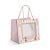 Sacola Premium Com Visor Para Caixa Meio Ovo - Doce Páscoa - 22x20x14cm - 1 unidade - Cromus - Rizzo - Imagem 1