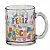 Caneca de Vidro - Coelho com Cesta - Feliz Páscoa - 320ml - 1 unidade - Rizzo - Imagem 3