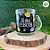 Caneca de Vidro - Feliz Páscoa - 320ml - 1 unidade - Rizzo - Imagem 1